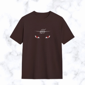 sharingan eyes & headband minimalist t shirt