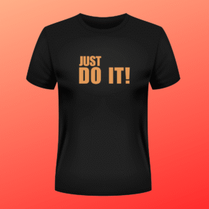 just do it anime t shirt – motivational baki inspired workout tee